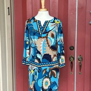 Trina Turk Mid Sleeve Dress